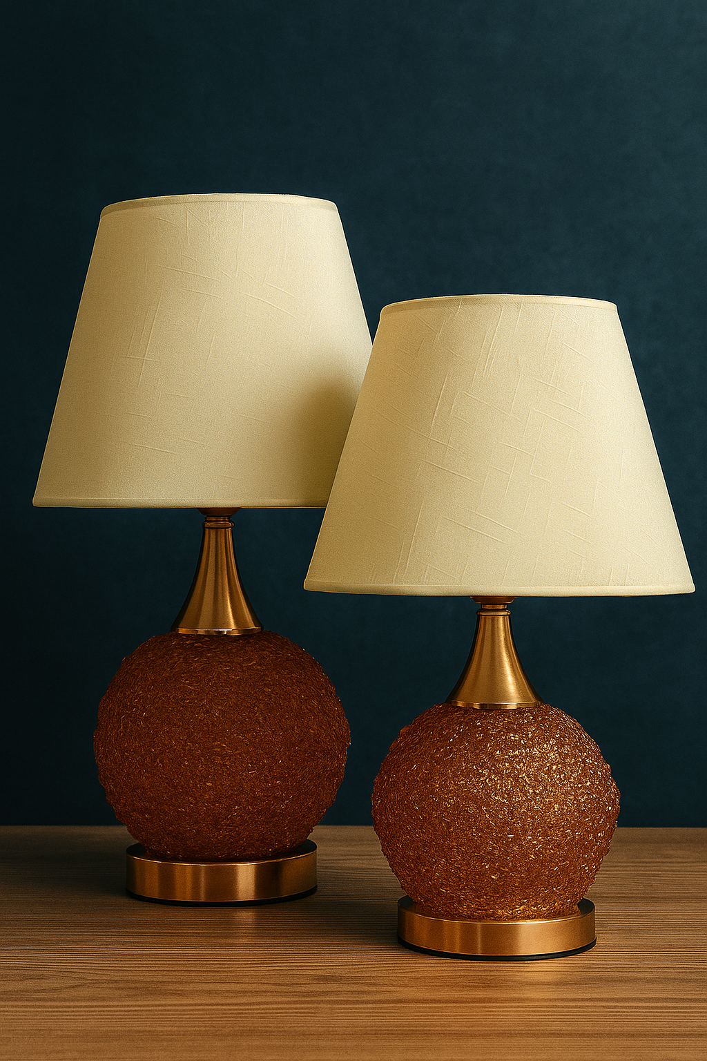 ELEGANT TABLE LAMPS PAIR