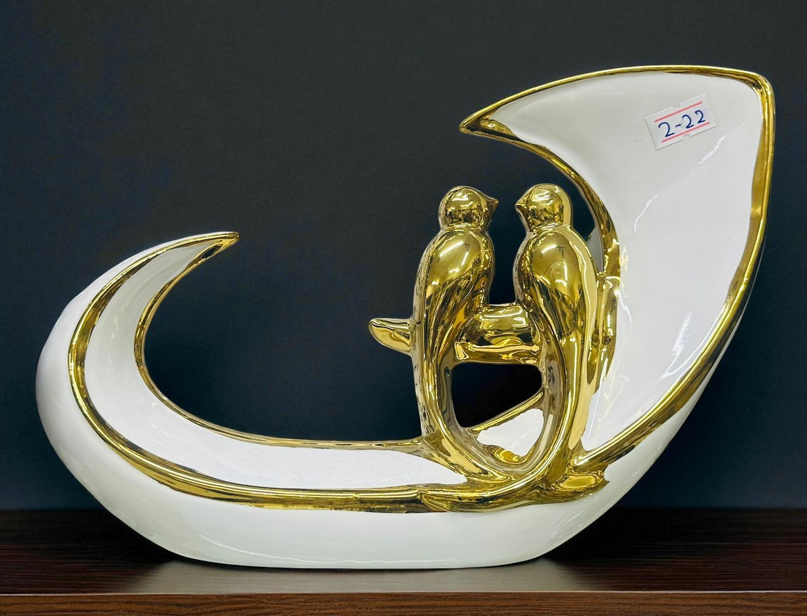Modern Abstract Ceramic Statue Decor for Hopeful Art
